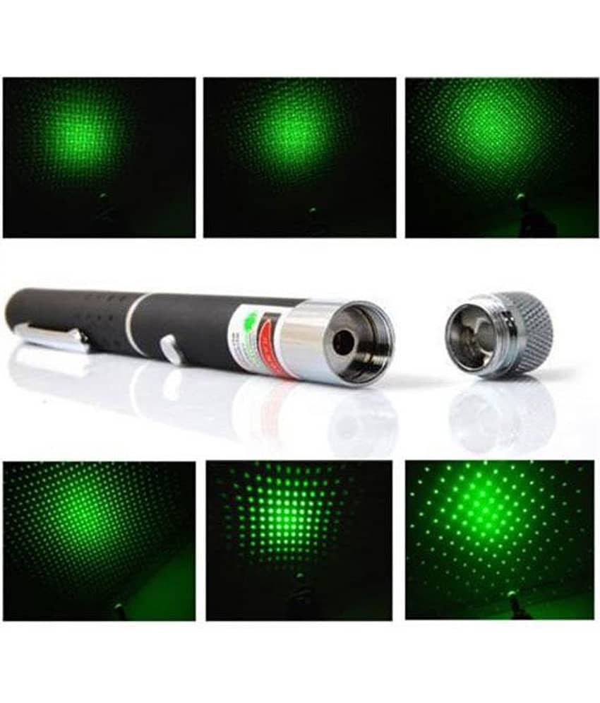 FSN Green Laser Pointer Light with 5 pattern pointer rotator