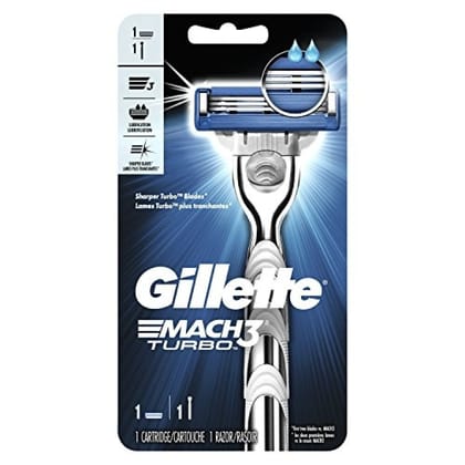 Gillette Men's Mach 3 Turbo Razor