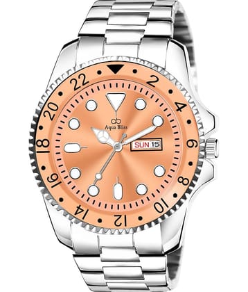 AQUA BLISS - Silver Stainless Steel Analog Men's Watch