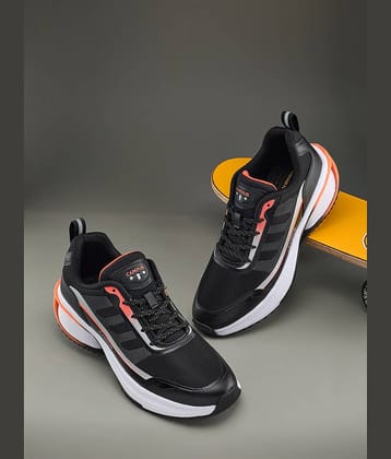 Campus RUSTIK PRO Black Men's Sports Running Shoes