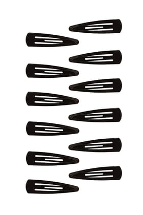 Premium Tic Tac Hair Pins Black-MFACLPLV11BLK