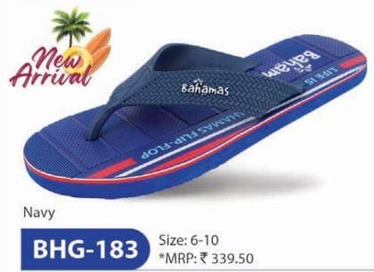 BAHAMAS BH183 Navy G No 6 Mens Hawai