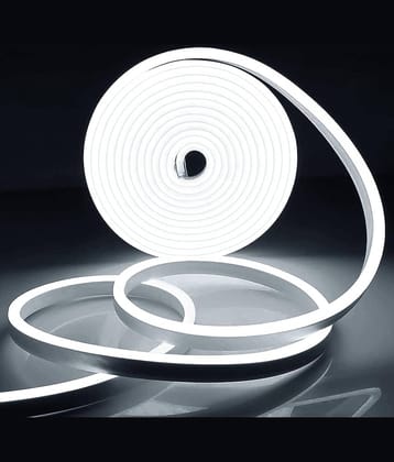 SPARKWORLD White 5M Neon Light ( Pack of 1 )