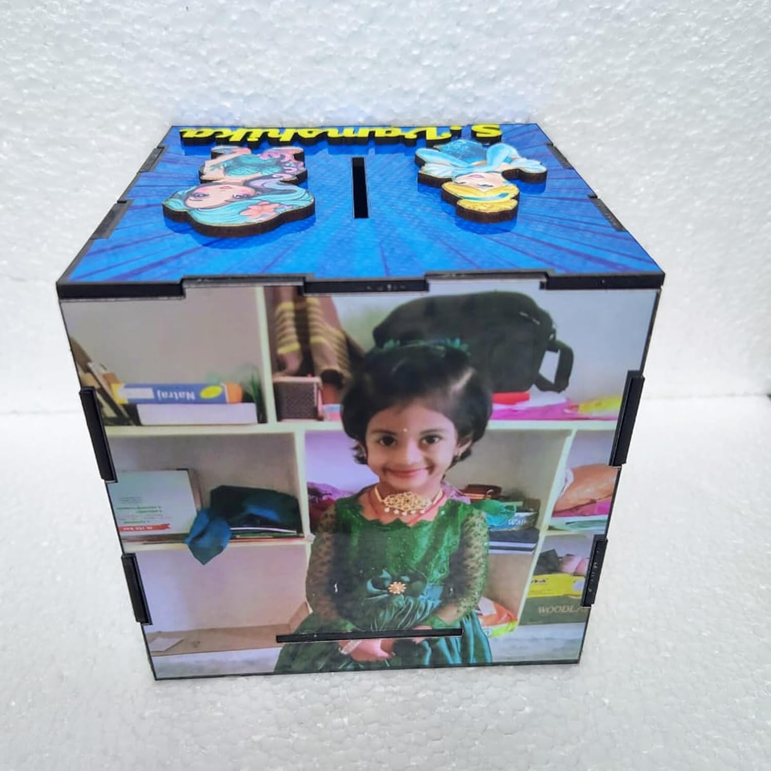 Piggy Bank For Kids Customised with Picture