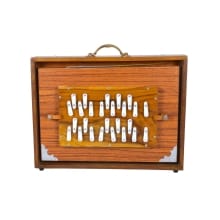 New Professional 26 Notes, Sur Peti Shruti Box Multi Bellow Teak Wood shruti box instrument