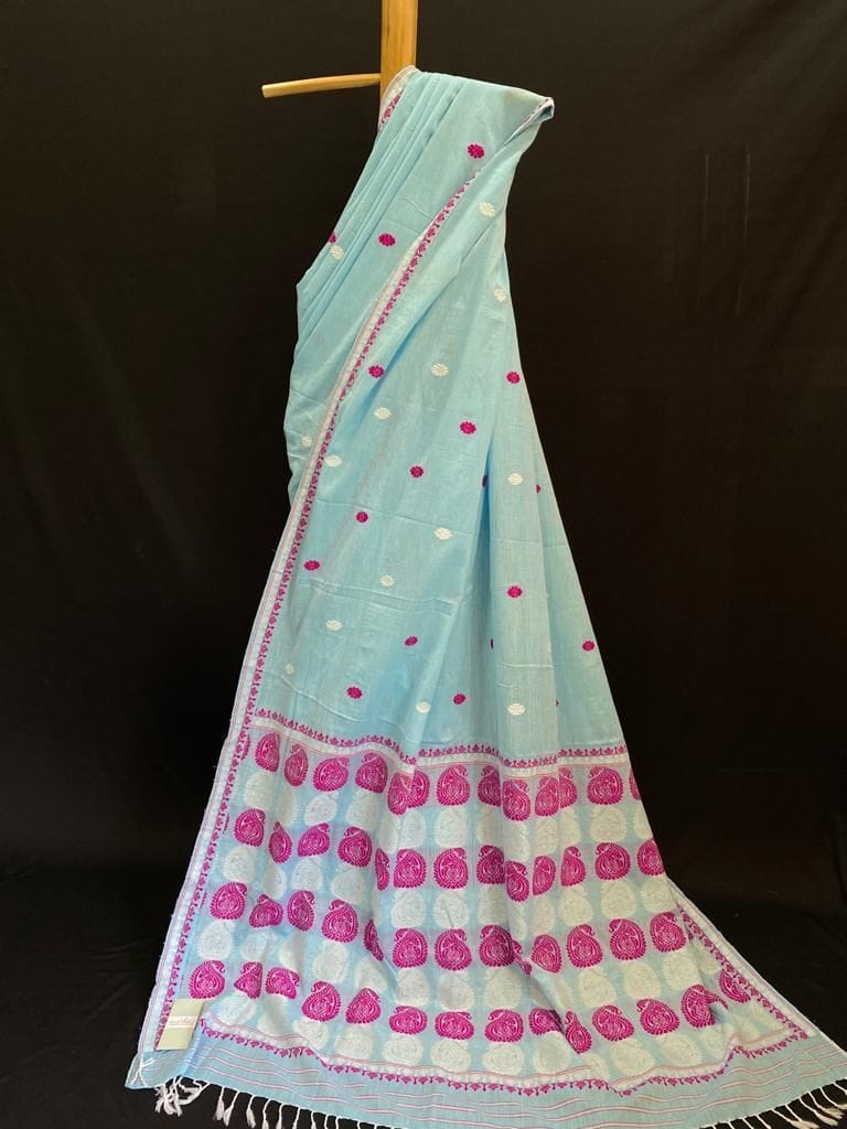 Handwoven Assamese Cotton Saree