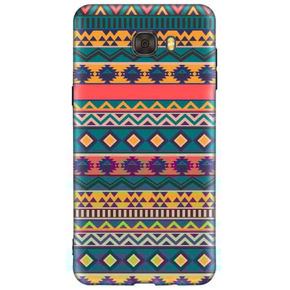 Motion Pettern Samsung C9 PRO Premium Embossed Mobile cover