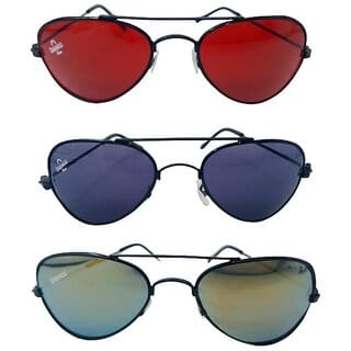 FOREVER 99 Kids Boy and Girls sunglasses U V protected combo pack of 3 Fit age 2-10 year
