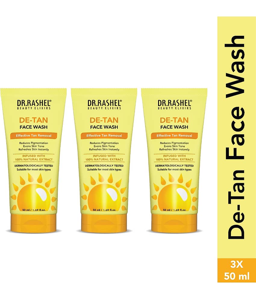 DR.RASHEL - Tan Removal Face Wash For All Skin Type ( Pack of 3 )