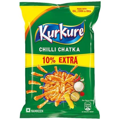 Kurkure Chilli Chatka Namkeen, 72 g