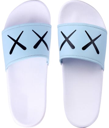 PERY PAO - Light Blue Men's Slide Flip Flop