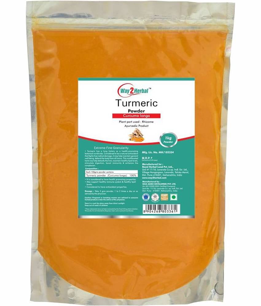 Way2Herbal Turmeric    Powder 1 kg