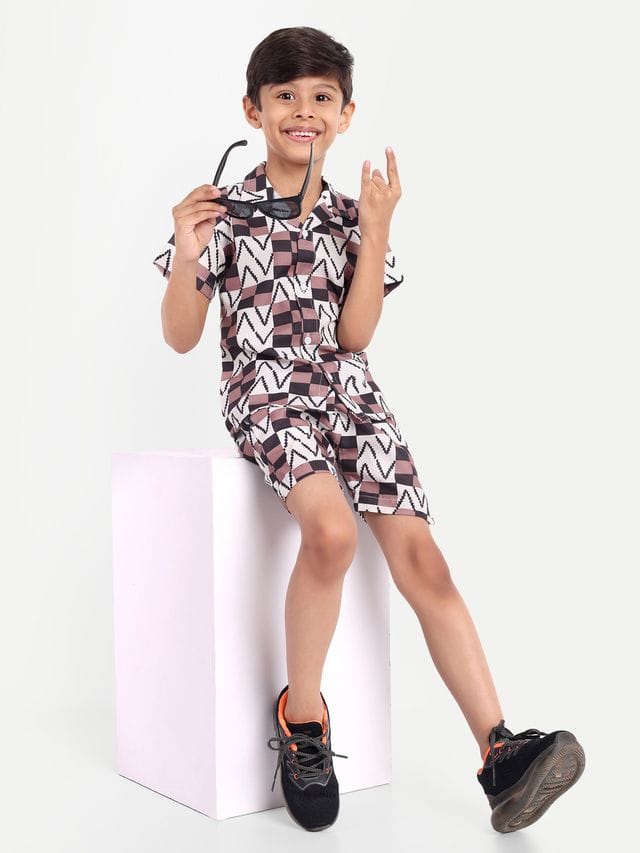 Kid's Co-Ord Set Multi colour