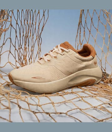 Neemans Beige Men's Sports Running Shoes