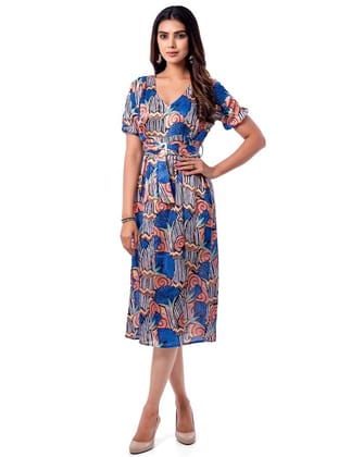 Calm & Composed Belt Dress-XS