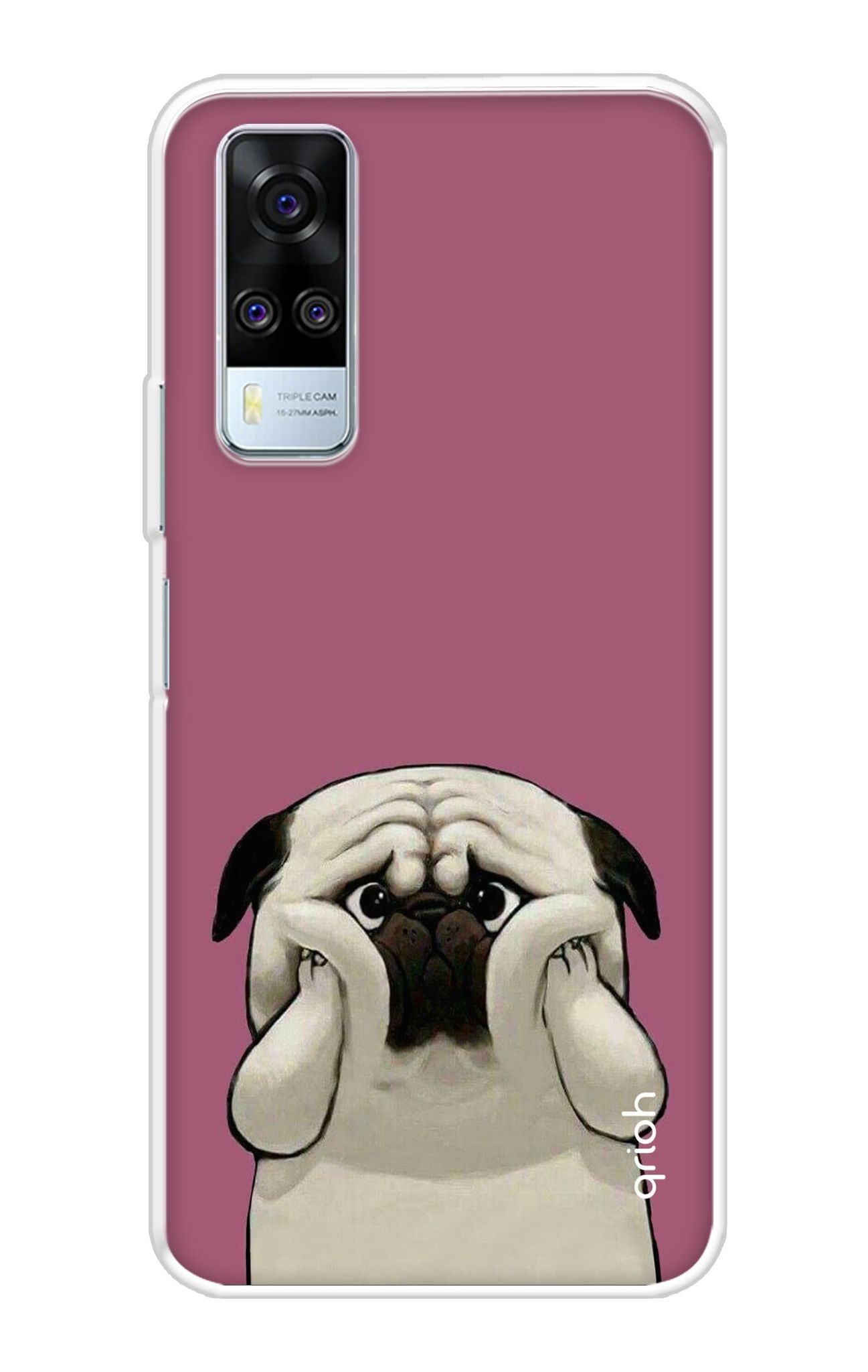 Chubby Dog Soft Cover for Vivo Y51A