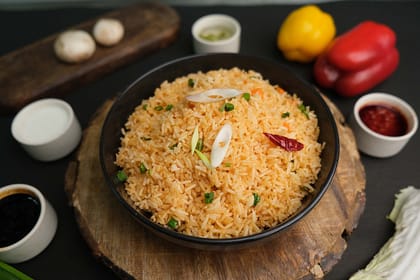 Veg fried rice [brown]