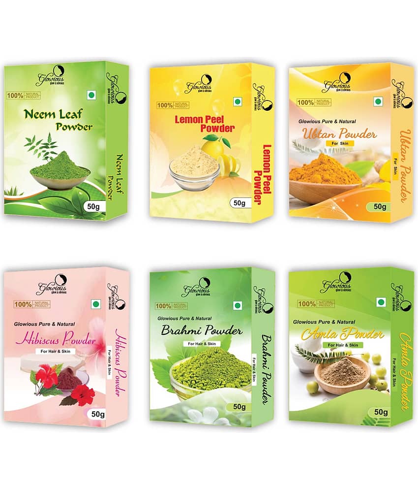 glowious - Skin Toning Face Pack for Normal Skin ( Pack of 6 )