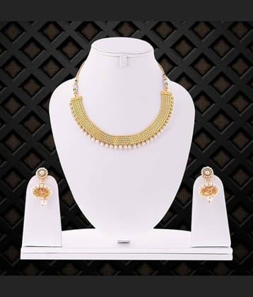 YOUBELLA Multi Color Alloy Necklace Set ( Pack of 1 )