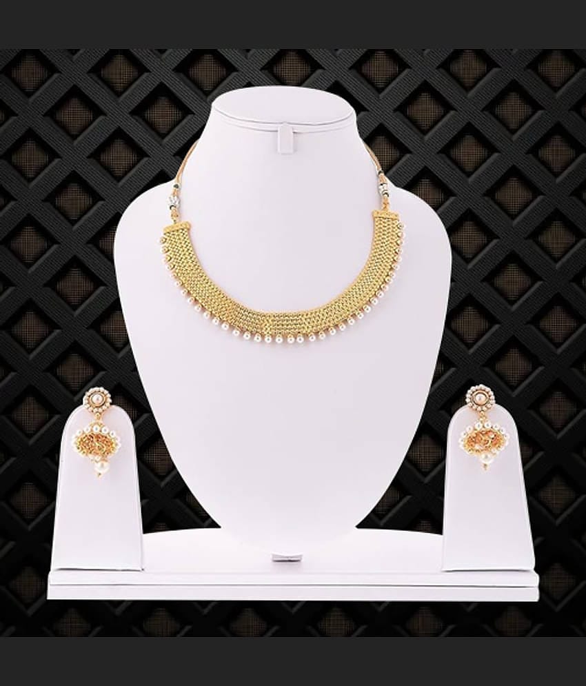 YOUBELLA Multi Color Alloy Necklace Set ( Pack of 1 )