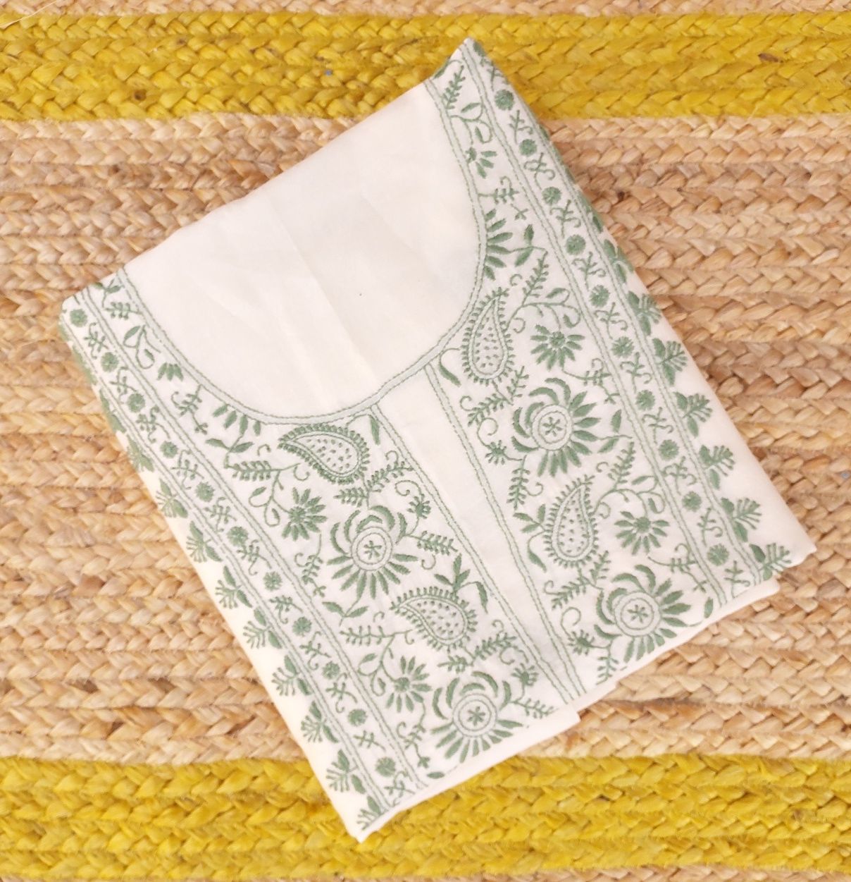 Chanderi Suit – Natural