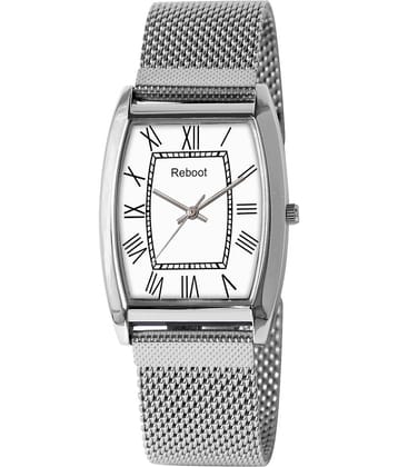 Reboot Silver Stainless Steel Analog Men's Watch