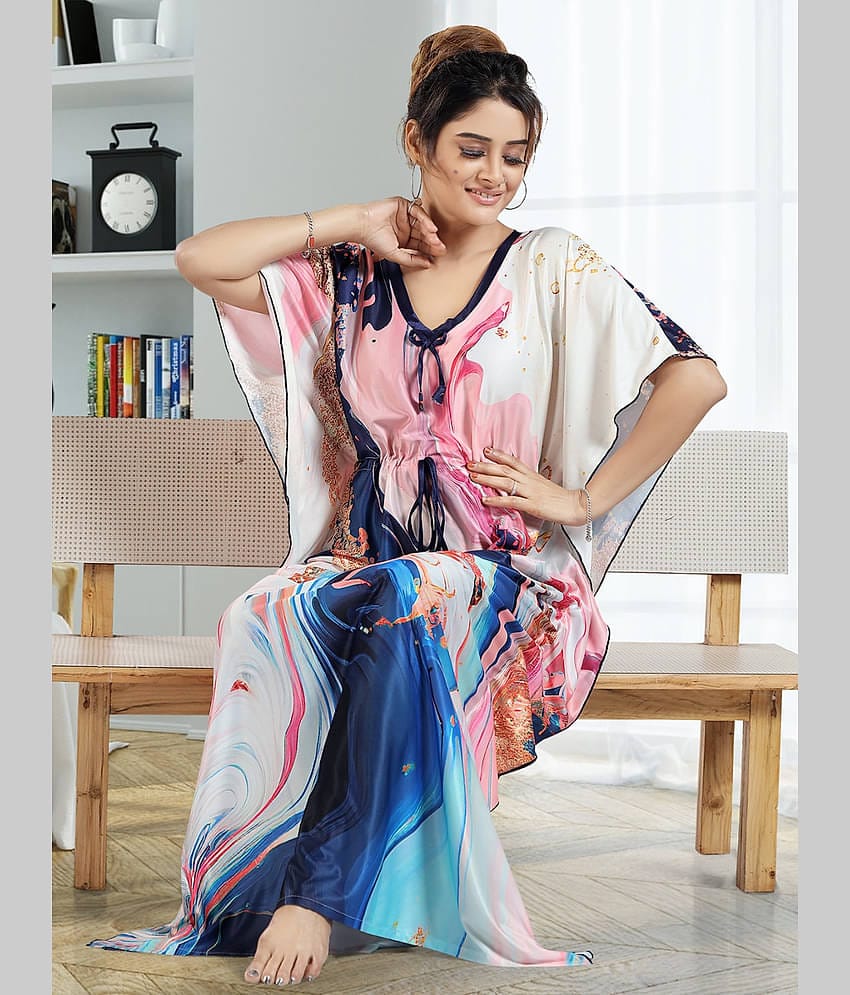 Gutthi Peach Lycra Women's Nightwear Nighty & Night Gowns ( Pack of 1 )