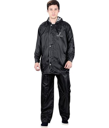 Goodluck Raincoat Set - Black