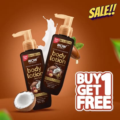 Shea Butter Cocoa Butter Body Lotion - Buy 1 Get 1 - 200 ml