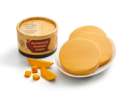 Alphonso Mango Slice Kulfi (Pack of 3)