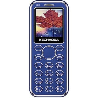 Kechaoda K115 (Dual Sim, 1.44 Inch Display, 850 mAh Battery, Blue )
