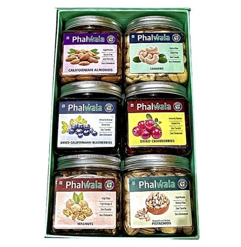 Dryfruits With Berries 1500 Gms Gift Box of 6