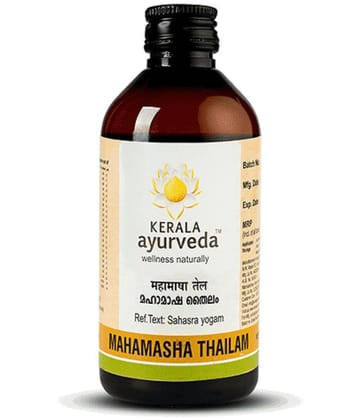 Kerala Ayurveda Mahamasha Thailam 200ml, Relieves Numbness and Muscle Weakness, Relieves Lack of Sensation