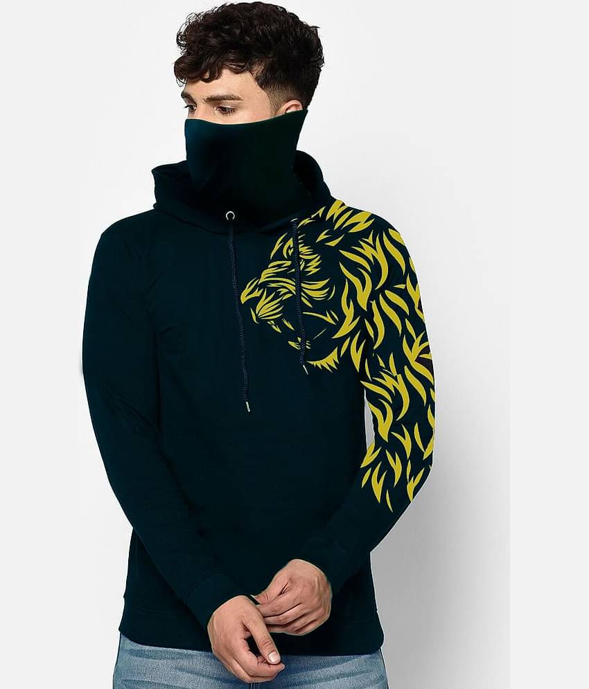 RELANE Pack of 1 Cotton Blend Regular Fit Men's T-Shirt ( Navy )