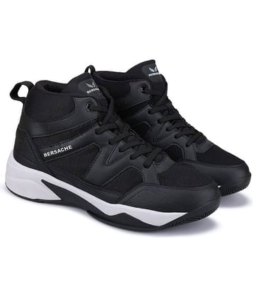 Bersache Sports Shoes Black Men's Sports Running Shoes