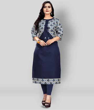 Lerkiza - Multicolor Cotton Women's Jacket Style Kurti