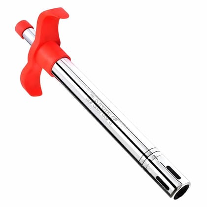 Baltra Spark Gas Lighter for Kitchen Use Metal Gas Stove Lighter Easy Grip Long Lasting, Rust Proof | Stainless Steel Ignition Lighters | Ideal for Gas Stove (2yr Warranty)