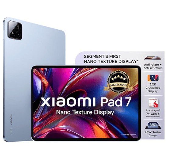 Xiaomi Pad 7 12 GB + 256 GB, Mirage Purple,  Nano Texture Display