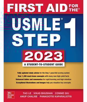 First Aid for the USMLE Step 1 2023, Thirty Third Edition