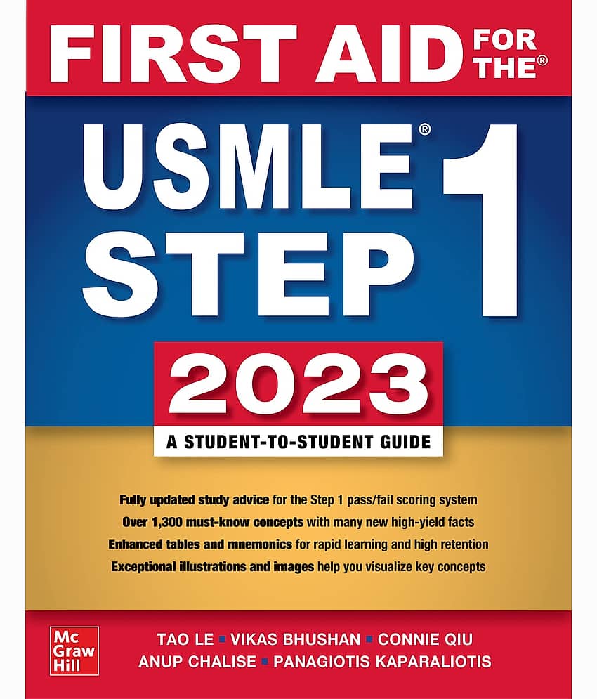 First Aid for the USMLE Step 1 2023, Thirty Third Edition