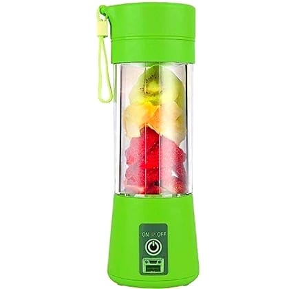 Denzcart Portable Mini Travel Friendly USB Electric Juicer - 6 Blades (Protein Shaker)  by Ruhi Import Store