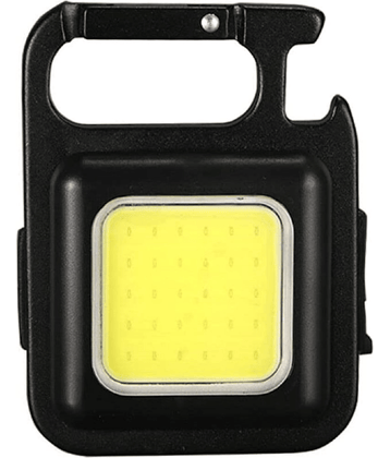 sakimo Black Men's Flashlight Keychain ( Pack of 1 )