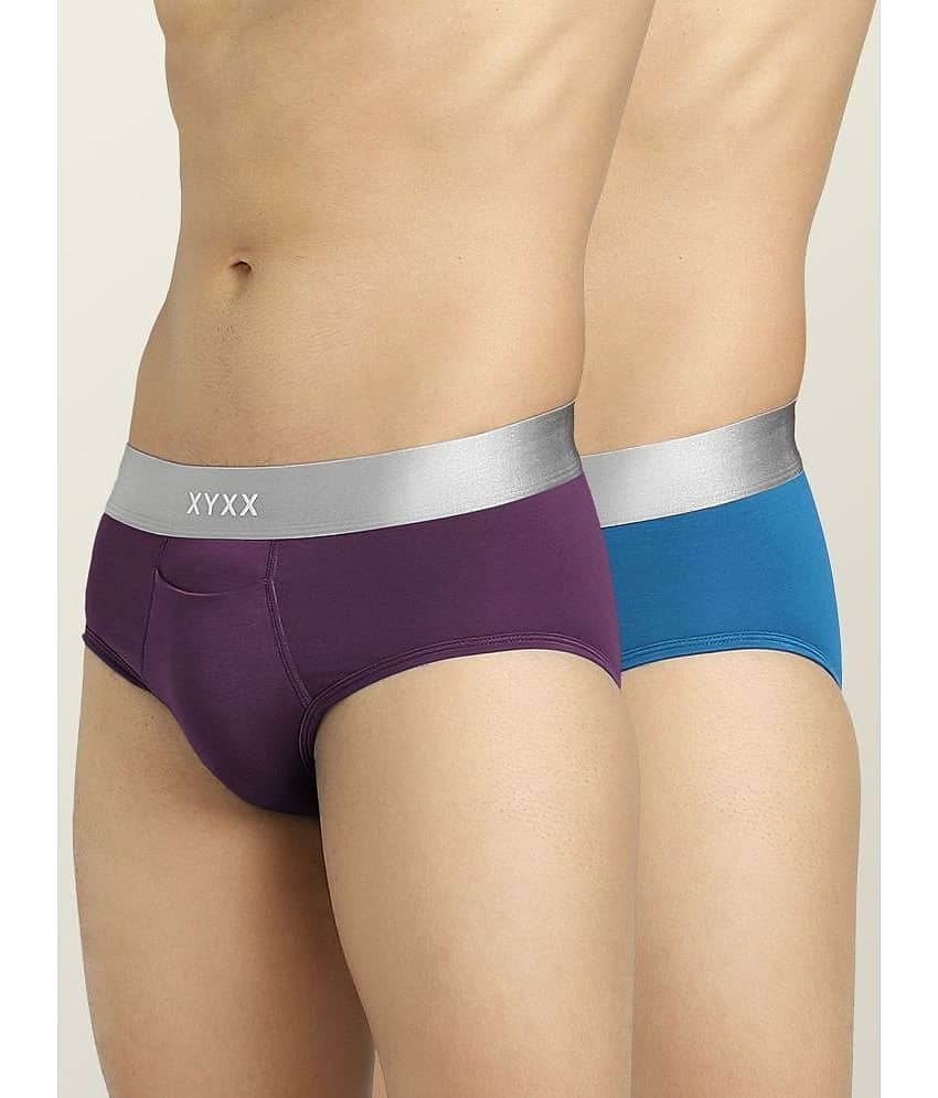 XYXX Pack of 2 Modal Briefs For Men's ( Multicolor )