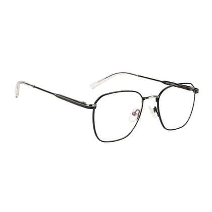 TERRY & CO | Zero Power Blue Cut Eyeglasses | Metal Frame | Small Size | Anti-Reflective, UV Protection, Lightweight | Spring Hinges | Unisex