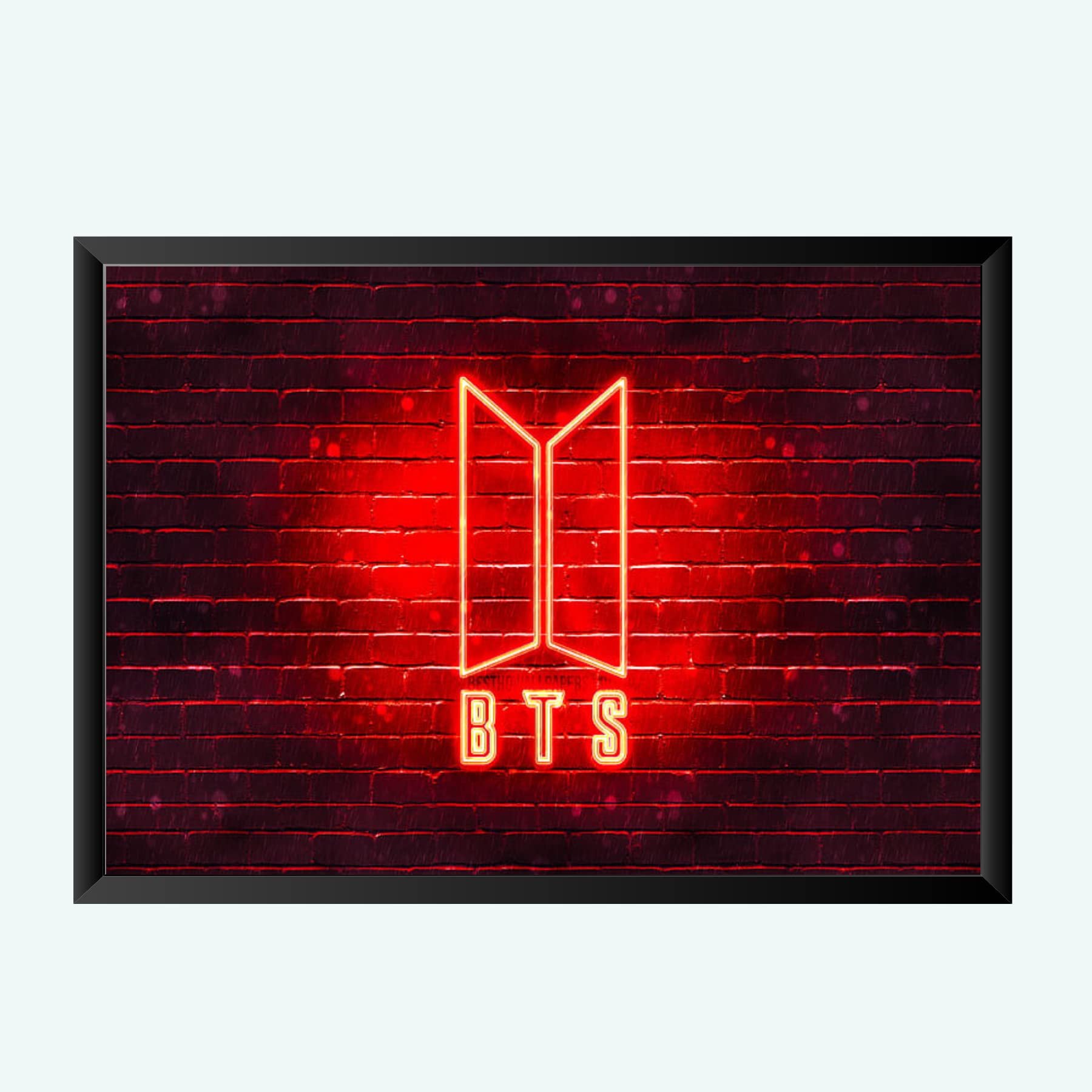Nokkes Bts Army Bangtan Boy V suga J-Hope Jungkook Jin Jimin Rm 8X12 Inch Size Photo Frame Photo Home Office_bts1_40