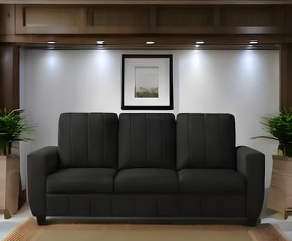 Starlet Furniture 3 Seater Sofa (Finish Color - Woody Brown)