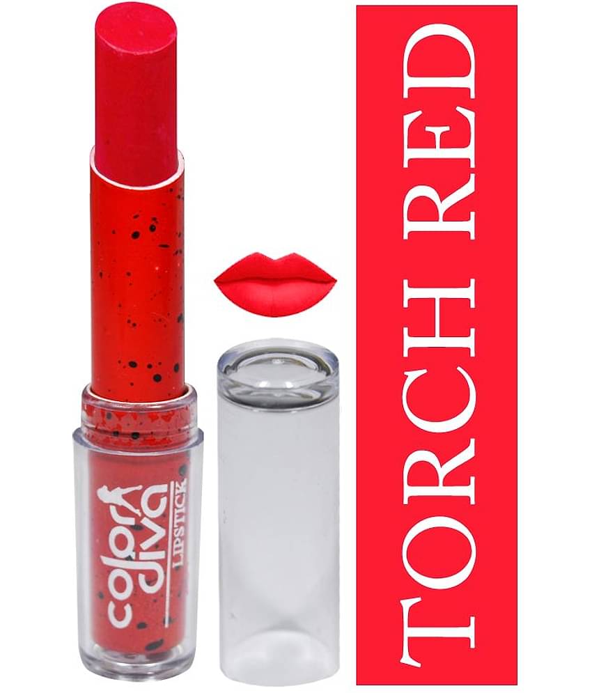 Color Diva Love Collection Lipstick Torch Red 4.5 gm