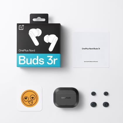 OnePlus Nord Buds 3r TWS Earbuds up to 54 Hours Playback, 2-mic Clear Calls, 3D Spatial Audio, AI Translation, 12.4mm Drivers, Dual-Device Connectivity, 47ms Low Latency