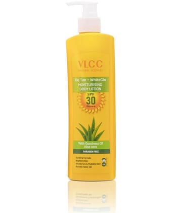 VLCC DeTan + White Glow Moisturising Body Lotion SPF 30 PA+++, 350 ml