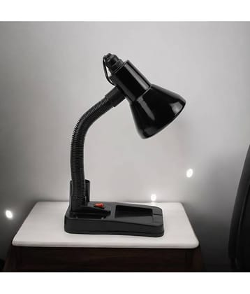 ZESTRUM Black Study Table Lamp ( Pack of 1 )